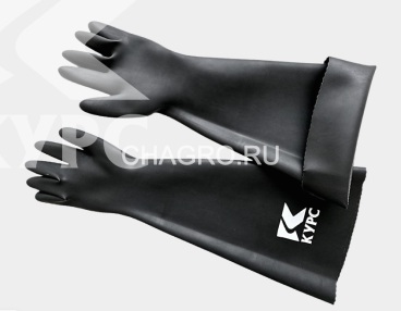 Перчатки пескоструйщика резиновые RGS-600